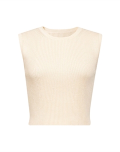 Рубашка вязаная с цветочным принтом, бежевый Deep breath