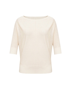 Вязаный свитер из пряжи с широкими рукавами три четверти, зеленый Deep breath