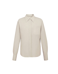 Женский пиджак-рубашка из ацетата, белая ракушка Deep breath