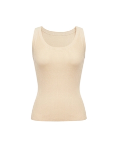 Жилет с U-образным вырезом, черные полосы на белом фоне Deep breath