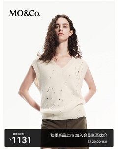 Жилет женский из овечьей шерсти, кремовый Moco