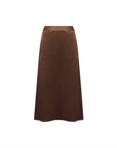 Ацетатная юбка с большим карманом, апельсин Deep breath