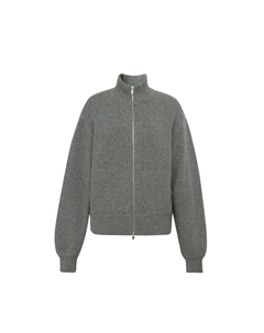 Кашемировый кардиган женский, серый Deep breath