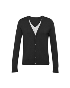 Женский шерстяной свитер с V-образным вырезом из двух частей, фасоль зеленая Deep breath