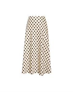 Юбка в французский горошек, оранжевый Deep breath