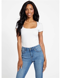 Бесшовная футболка Bria, цвет Pure White Guess factory