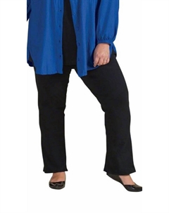 Брюки Anywhere из хлопка и лайкры — черный цвет Plus, черный On the plus side