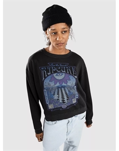 Свободный свитер с круглым вырезом Slow Down, черный Rip curl