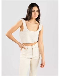 Майка Oceans Together, связанная крючком, белый Rip curl