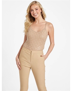 Майка с логотипом Dorae, цвет Wet Sand Guess factory