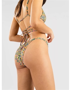 Плавный купальник бикини Afterglow с цветочным принтом, мультиколор Rip curl