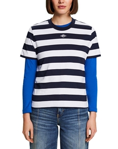 Футболка, темно-синий Esprit