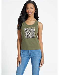 Эко Майка Мэрироуз, цвет Dusty Sage Guess factory