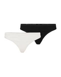 Трусы Ripp s 2 er Pack G String Brazilian Tanga VMAGNES, черный Vero moda