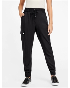 Джоггеры-карго Nyla, черный Guess factory