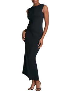 Черное двустороннее платье макси Butter, черный Commando