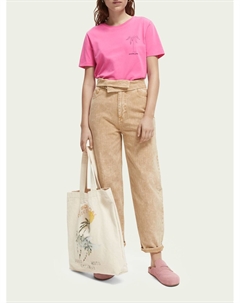 Футболка стандартного кроя из органического хлопка, цвет Paradise Pink Scotch&soda