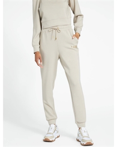 Джоггеры с логотипом Sol, цвет Velvet Taupe Guess factory