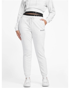 Джоггеры с сетчатым логотипом Ivy, цвет Winter Dawn Heather Guess factory