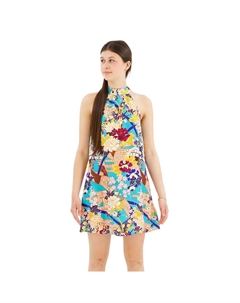 Платье Printed Sleeveless Short, Разноцветный Superdry