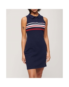 Платье W8011638A Short Sleeve Short, синий Superdry