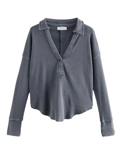 Лонгслив Shirt, серый Next