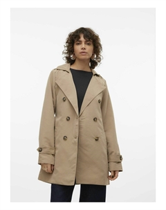 Тренч VMCHLOE, цвет silver mink Vero moda