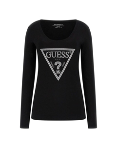 Лонгслив Shirt, черный Guess