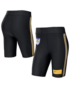 Женская одежда Erin Andrews: черные байкерские шорты Los Angeles Rams Unbranded