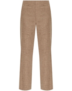 Брюки в клетку, коричневый Rag & bone