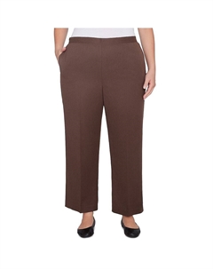 Классические средние брюки больших размеров, цвет Chocolate Alfred dunner