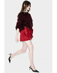 Мини юбка с бантом, красный H&m