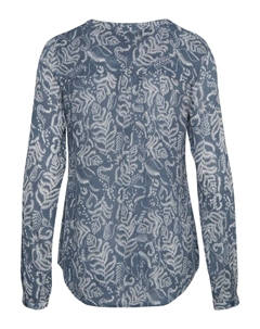 Блузка с длинными рукавами, серый Kaffe