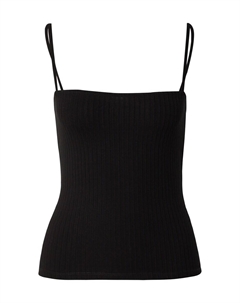 Топ на тонких бретельках Top Xiang, черный Edited