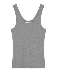 Топ Marc OPolo Top Iconic Rib, серый Marc o'polo