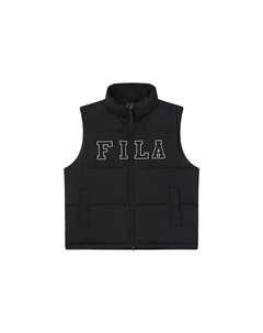 Жилет унисекс, черный как смоль, черный Fila