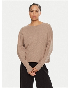 Блуза стандартного кроя, коричневый Guess