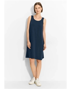 Платье из джерси, длина до колена, синий Cecil
