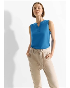 Майка, однотонная, синий Cecil