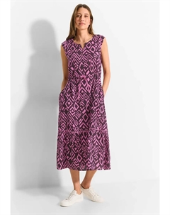 Летнее платье с карманами, красный Cecil