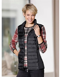 Стеганый жилет, черный Classic basics