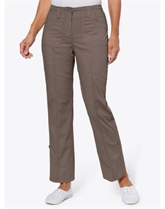 Тканые брюки, коричневый Classic basics