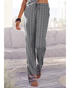 Пижама в красивом этническом дизайне, коричневый Vivance dreams