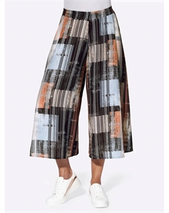 Классические кюлоты Basics, цвет Schwarz-Ecru-Bedruckt Classic basics