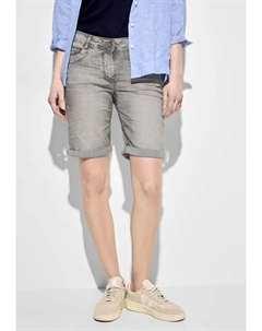 Шорты поношенного вида, серый Cecil