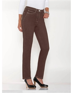 Джинсы с 5 карманами (1 шт.), коричневый Classic basics