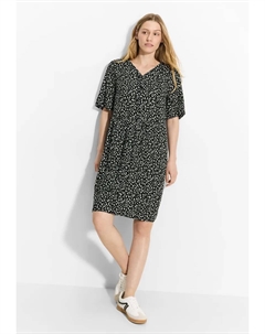 Летнее платье из вискозы, черный Cecil