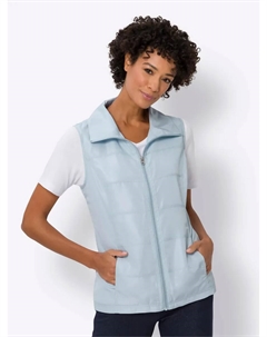 Короткий жилет, голубой Classic basics
