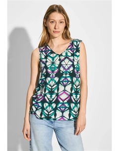 Топ-блузка, выполненная из мягкой вискозы, белый Cecil