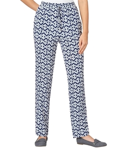 Брюки без застежки, синий Classic basics